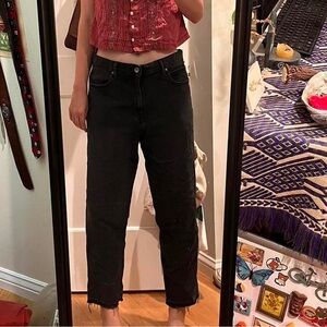 Urban Outfitters BDG Denim high waisted black jeans